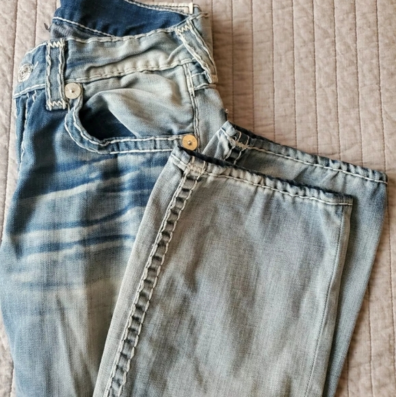 Lot of 3 True Religion Straight Legged Jeans - Picture 8 of 11